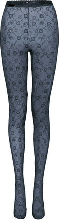 Marine Serre Moonogram panty - Blauw