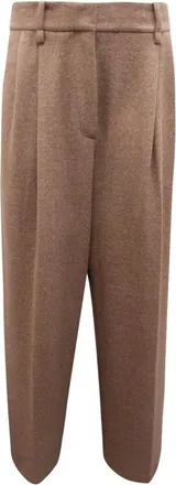 Emma & Gaia Broeken, Dames, Bruin, M, Katoen, 45P838 Wijde Broek