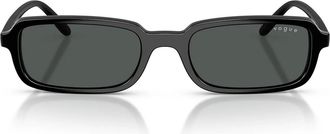 Vogue Sunglasses Vo5666 S W44/87 Black/Dark Gray Women