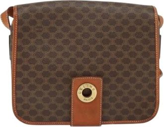 Celine Pre-owned Cross Body Bags, female, Brown, Size: ONE SIZE Pre-owned Vintage Cross Body Bag