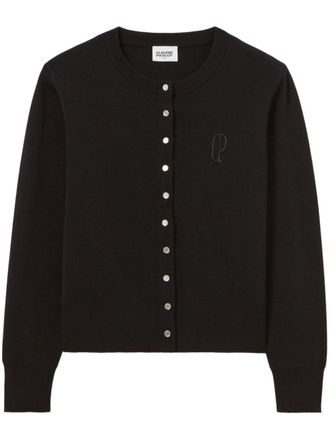 Claudie Pierlot button-up cardigan - women - Fabric - M - Black