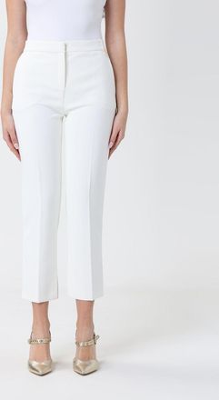 Elisabetta Franchi Pantaloni sartoriali cropped Elisabetta Franchi in cr&ecirc;pe