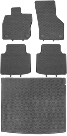 OEM Volkswagen Tiguan Iii Suv A Partir De 2024 Set - Alfombrillas De Goma Para Coche + Alfombrilla Para Maletero