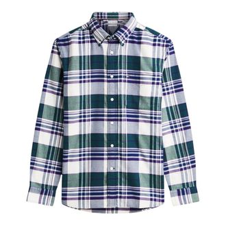 Tommy Hilfiger Hero Flannel Tartn Chck RF Shirt - Shirts - Hombre - Verde - XL