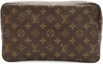 Louis Vuitton Pre-owned Monogram Pouch (M47522) - Dames - Vintage Tassen - Bruin - ONE Size - Vintage