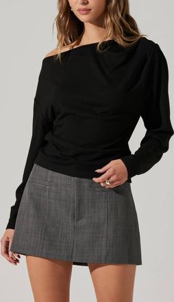 Astr Womens Nary Top In Black