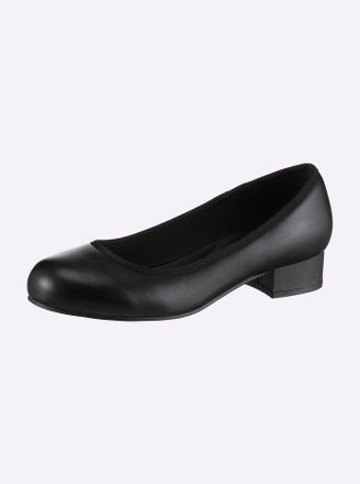 Casual Looks Pumps CASUAL LOOKS, Damen, Gr. 36, schwarz, Lederimitat, Schuhe Pumps
