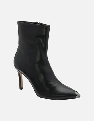 Ravel Womens Kale Womens High Heeled Ankle Boots - Black - Size: 7