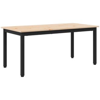 vidaXL Coffee Table Natural 100 x 50 x 45 cm Solid Pine Wood vidaXL