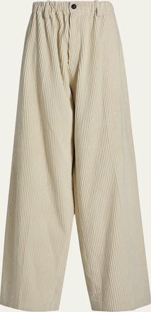 Proenza Schouler Lidie Cordurouy Wide-Leg Pants