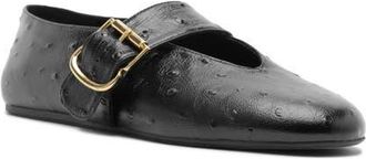 Arezzo Adeline Mary Jane Flat in Black at Nordstrom, Size 6.5