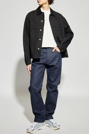 Stone Island Straight-leg Jeans, Mens, Navy Blue