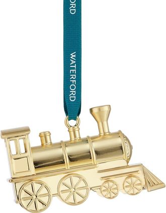 Waterford Steam Train Golden Ornament at Nordstrom
