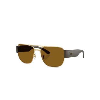 Ray-Ban Rb 3756 00133 Zonnebrillen - unisex - Zonnebrillen - Geel - 59 MM - Accessoires