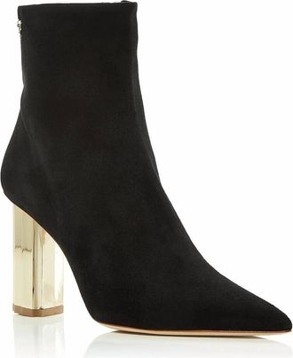 Malone Souliers Womens Laika Pointed Toe Booties In Black