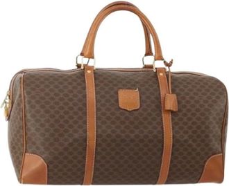 Celine Pre-owned Weekend Bags, female, Brown, Size: ONE SIZE Pre-owned Boston Bag