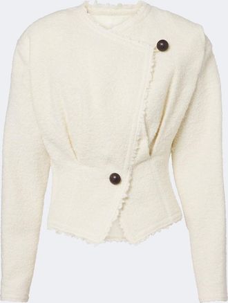 Isabel Marant Giacca Suna in misto lana e alpaca boucl&eacute;