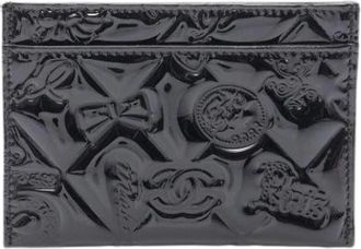 Chanel Pre-owned Card case - Dames - Vintage Accessoires - Zwart - ONE Size - Vintage