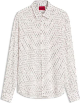 HUGO BOSS Mens slim-fit shirt for a defined look