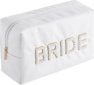 Shiraleah Pearl Bride Zip Pouch