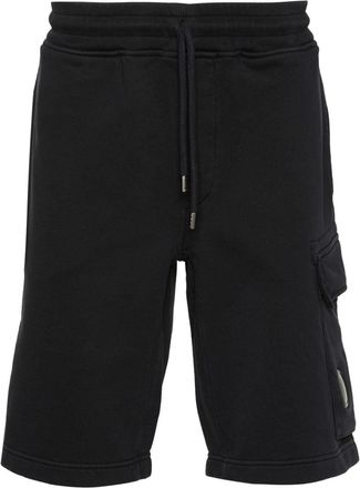 C.P. Company Lens-detail cotton track shorts - men - Cotton - S - Blue