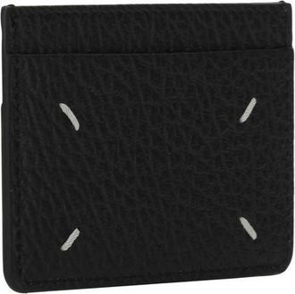 Maison Margiela Textured Calf Leather Wallet - Black