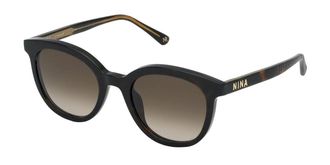 Nina Ricci SNR264 0722 Womens Sunglasses Tortoiseshell Size 50