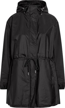 Moncler Weteau Drawstring Hooded Nylon Jacket - Black - 4 (UK 16 / XL)