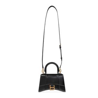 Balenciaga Handbags, female, Black, Size: ONE SIZE Hourglass Handbag XS