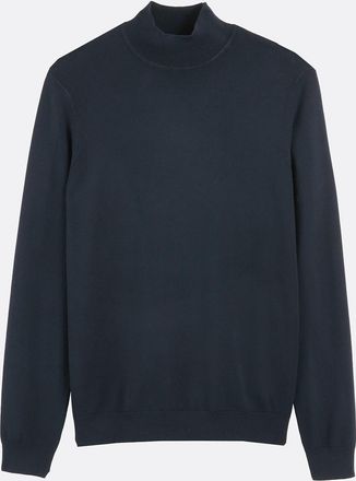 La Redoute Collections Trui met opstaande kraag, van fijn tricot