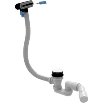 Villeroy & Boch Desag&uuml;e Para Ba&ntilde;era Semi-isla Villeroy & Boch Loop & Friends Con Desag&uuml;e Blanco Y Rebosadero Cromado