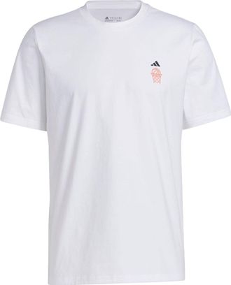 adidas originals My Shot Net T-Shirt White IN9266