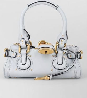 Chlo&eacute; small paddington leather shoulder bag
