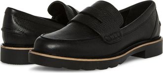 Blondo Mens Blondo Penny Loafer Black Leather Waterproof Slip-On Shoes HTAT532