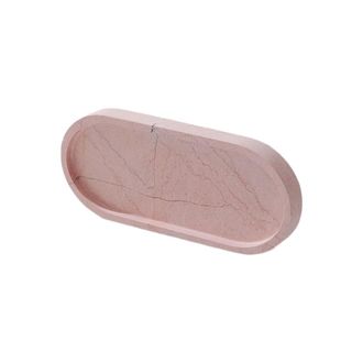 OEM Organizador De Almacenamiento De Platos Para Servir En Color Rosa, 25x12cm