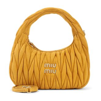 Miu Miu Wander Shoulder Bag - female - Miu Miu - Handbags - Orange - ONE SIZE - Bags
