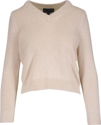 Nili Lotan V-neck jumper - Brown