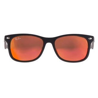 Ray-Ban NEW WAYFARER JUNIOR Red Mirror Square Sunglasses RB9052SF 100S6Q50