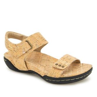 Jambu Morgan Casual Sandal in Cork Shimmer at Nordstrom, Size 9.5