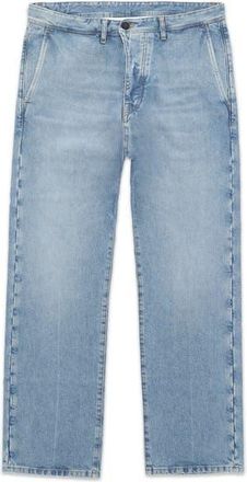 Fortela Reno Bleach Wash Denim Trousers in D230 at Nordstrom, Size 30 X 31 Eu