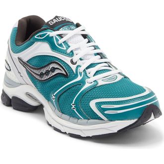 Saucony ProGrid Triumph 4 Sneaker in Teal/Silver at Nordstrom Rack, Size 14.5 Womens / 13 Mens