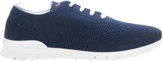 Kiton Veterschoenen met antislipzool - Heren - Sneakers - Blauw - 45 EU - Schoenen