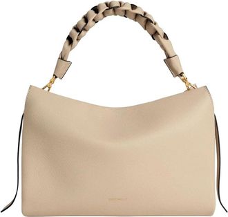 Coccinelle Boheme - Dames - Handtassen - Beige - ONE Size - Leer - Tassen