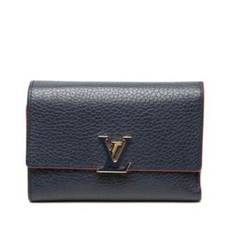 Louis Vuitton Pre-owned Wallets, female, Blue, Size: ONE SIZE Pre-owned Vintage Leather Wallet
