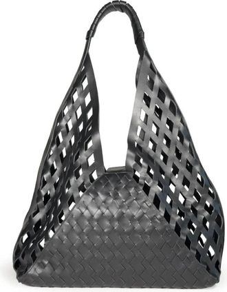 Vic Mati&eacute; Junko Shopper - Dames - Schoudertassen - Zwart - ONE Size - Leer - Tassen