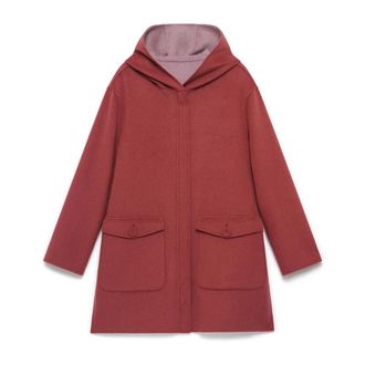 Maliparmi Maliparmi, Jassen, Dames, Rood, M, Wol, Double Wool Jacket