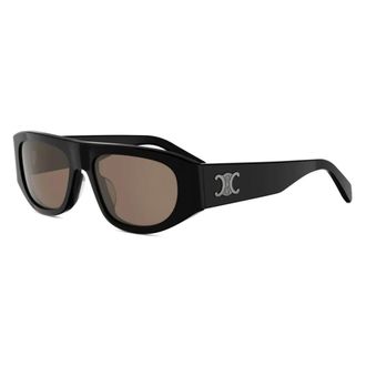 Celine Celine - Triomphe Zonnebril - unisex - Accessoires - Zwart - Maat: 55 MM