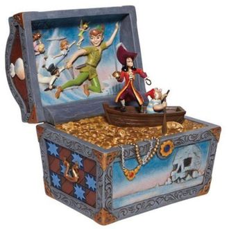 Enesco Figura Enesco Disney Peter Pan Cofre