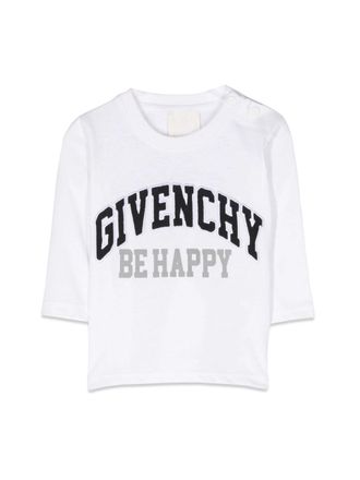Givenchy Logo-Print Cotton T-Shirt - White
