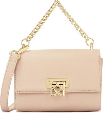 Kazar Freema Stijlvolle Handtas met Decoratieve Sluiting - Dames - Handtassen - Roze - ONE Size - Leer - Tassen